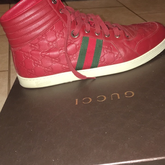 gucci guccissima high top sneaker